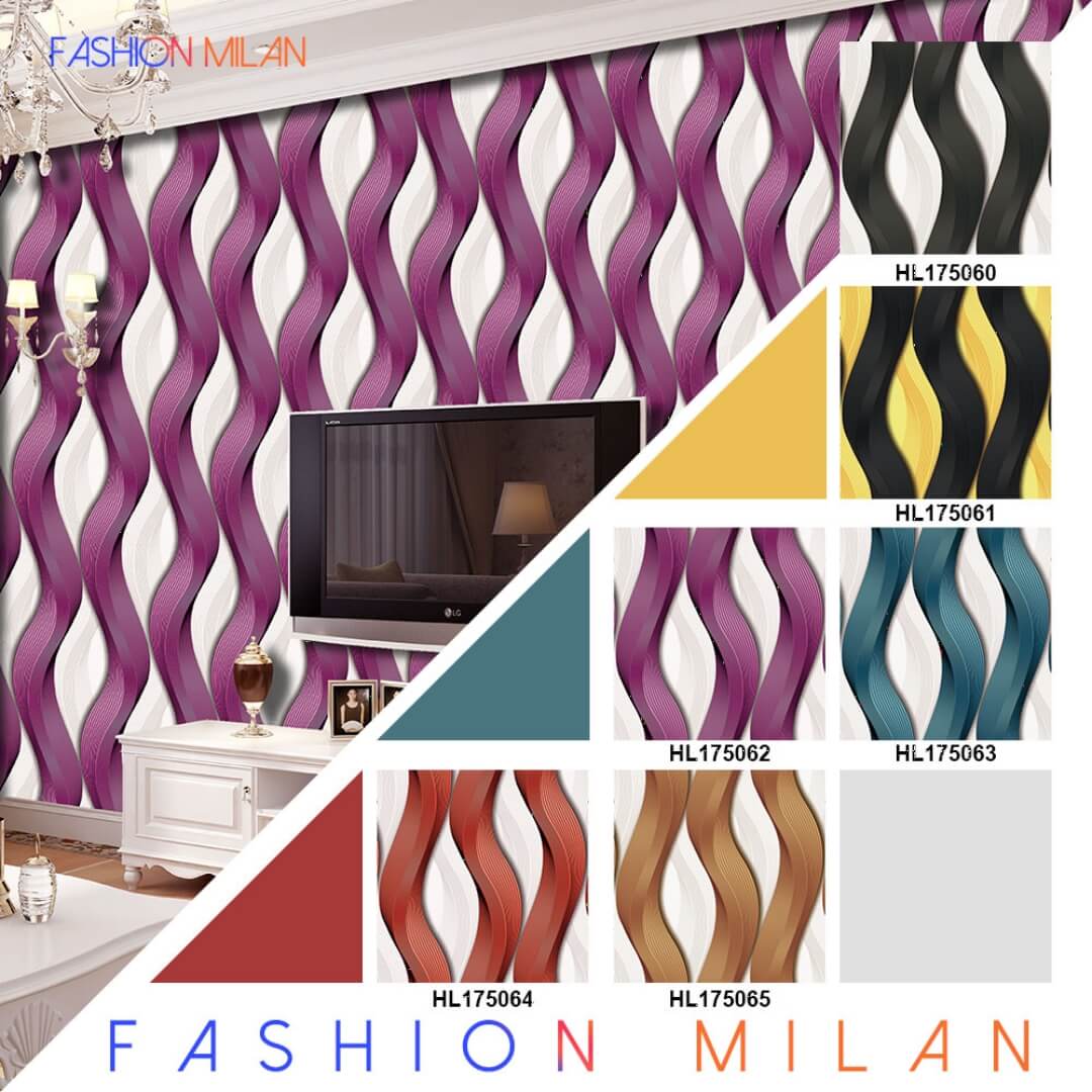 natural rose gold Brick Wallpaper room from China manufacturer Max