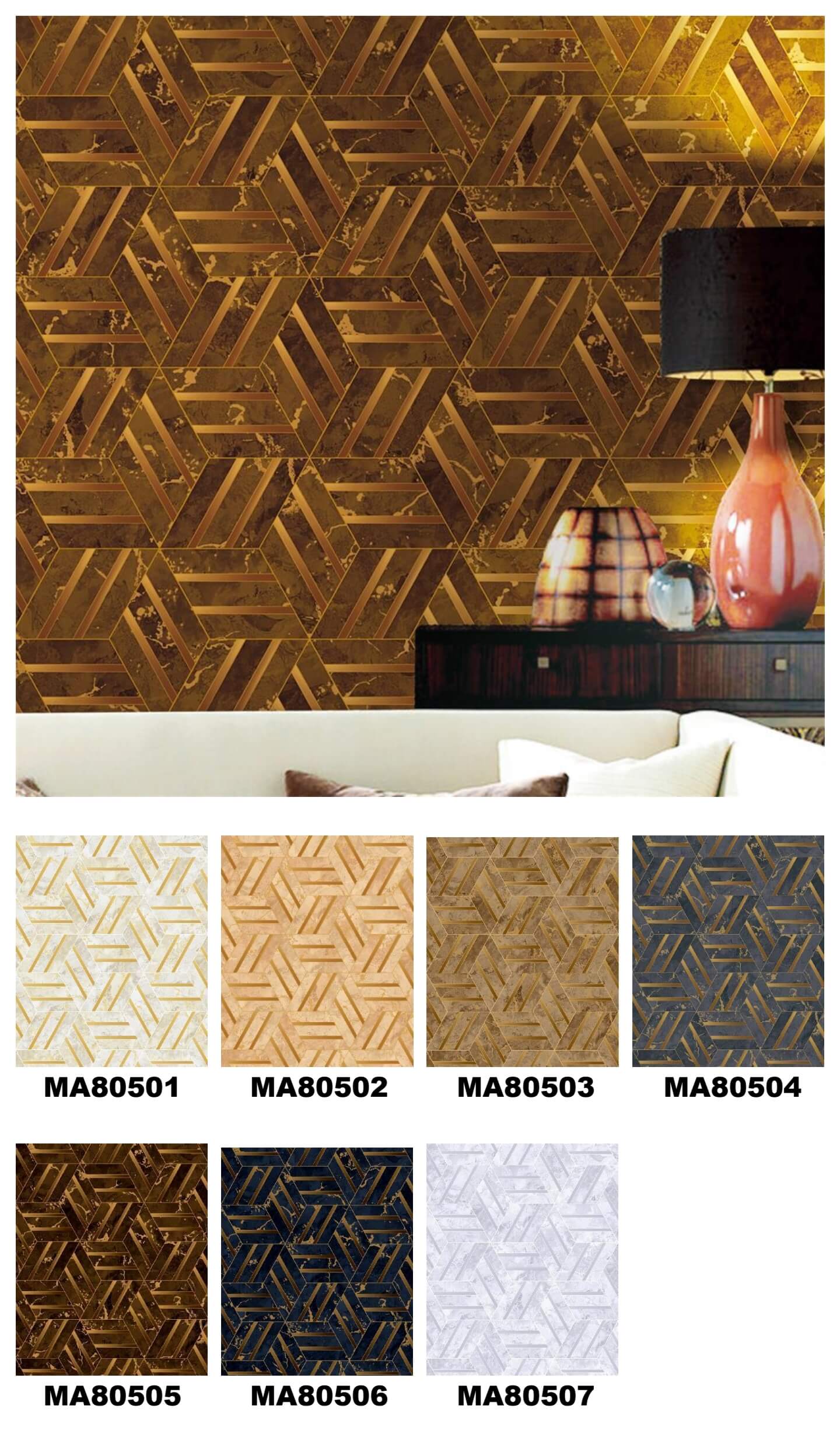 Beautiful 3d Design Wallpaper Durable Pvc Wallpaper From China Manufacturer Max 6041